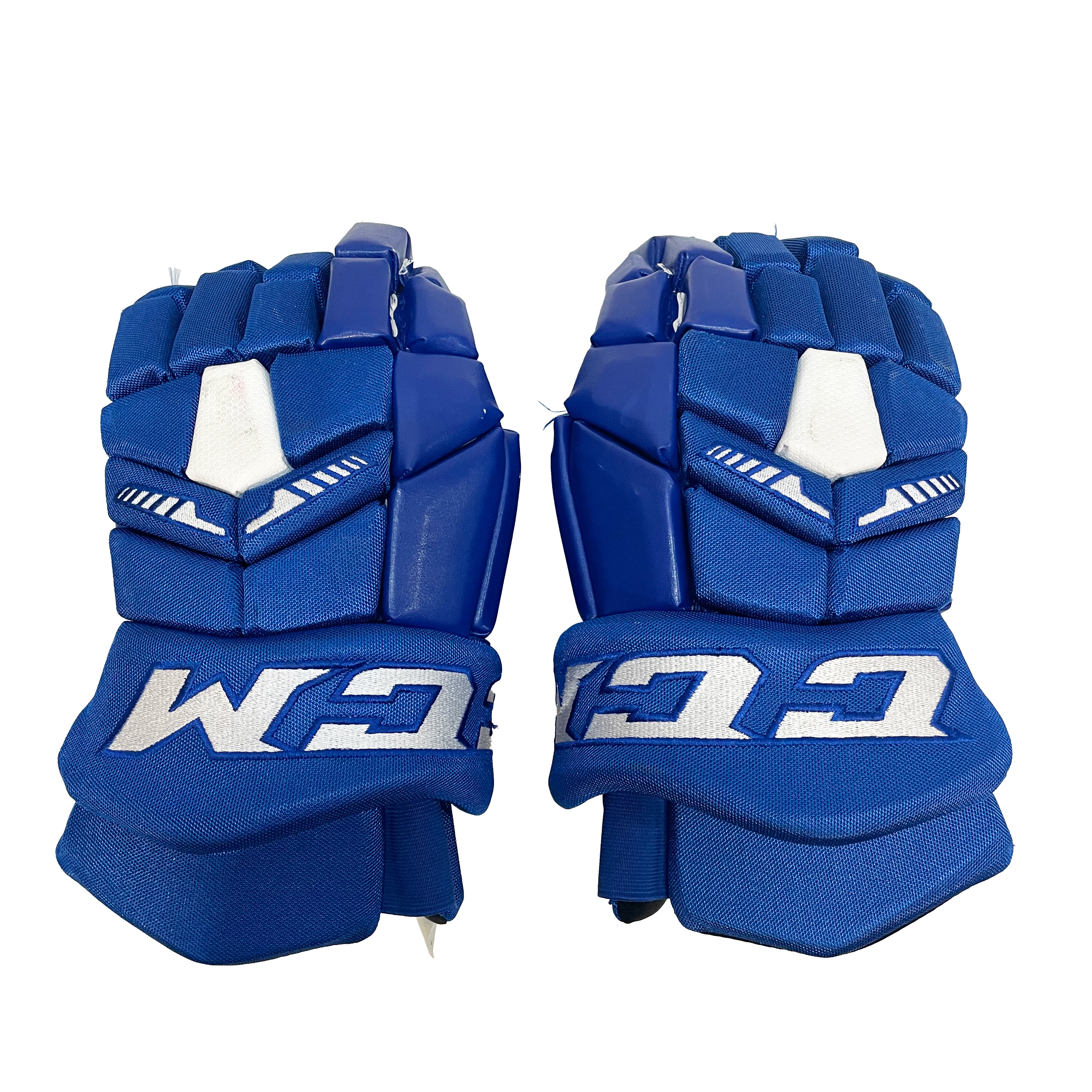 CCM HG42 - Gants WHL Pro Stock d'occasion (bleus)